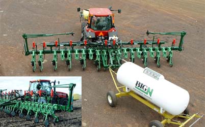 A practical, cost-effective solution to the application of cold flow and conventional gas in minimum & zero till situations